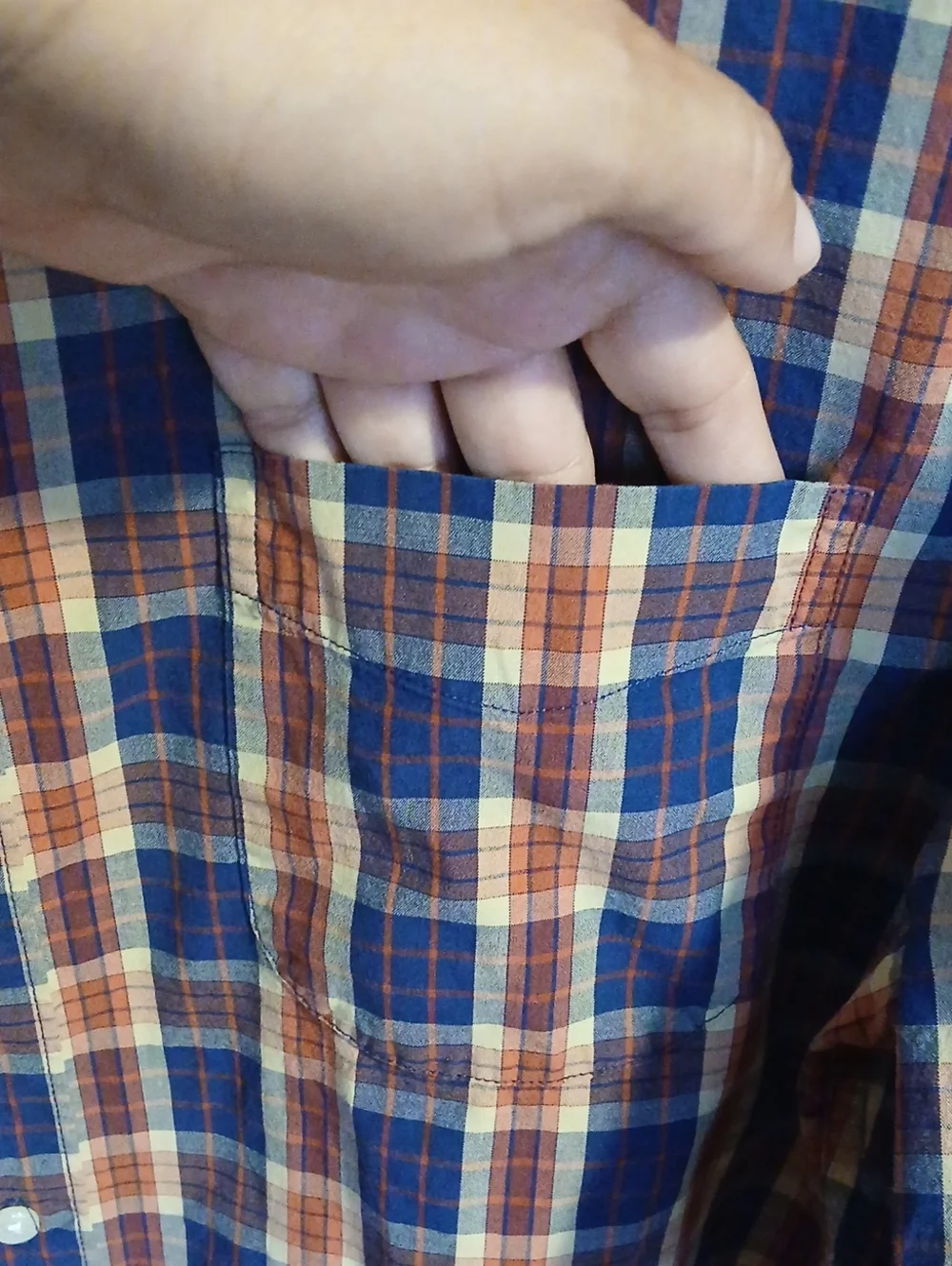 J. Crew Plaid Button-Down Shirt - Size L